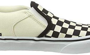 Vans Asher, Women’s Low-Top Sneakers, White (Checkerboard/Black/White), 6.5 US