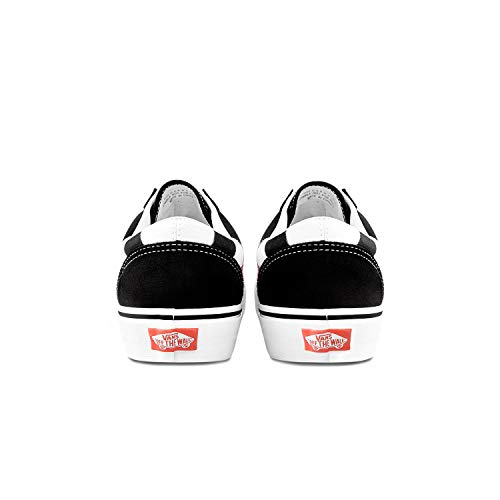 Vans U Style 36 Sneakers (Swirl) Black/Flery Cor