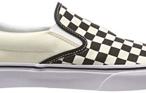 Vans Unisex Adults' Classic Slip On, Black/Off White Check, 6.5 UK