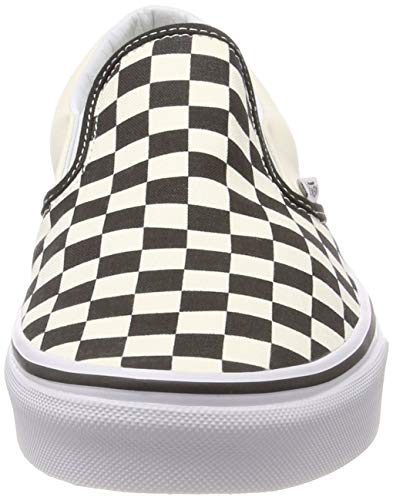 Vans Unisex Adults' Classic Slip On, Black/Off White Check, 6.5 UK