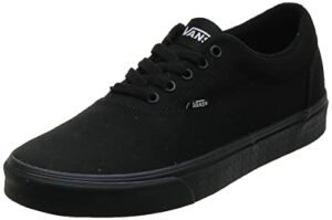 vans unisex’s era black black skate shoes 10.5 men us (black/black)