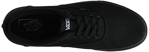 Vans Unisex's ERA Black Black Skate Shoes 10.5 Men US (Black/Black)