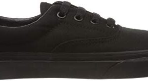 Vans Unisex's ERA Black Black Skate Shoes 10.5 Men US (Black/Black)