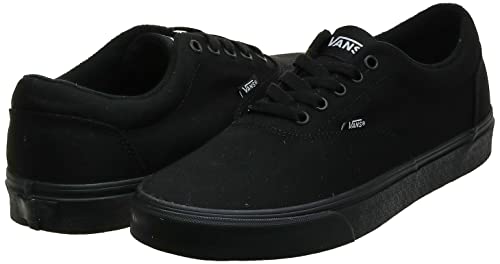 Vans Unisex's ERA Black Black Skate Shoes 10.5 Men US (Black/Black)