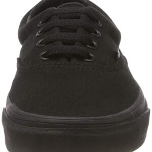 Vans Unisex's ERA Black Black Skate Shoes 10.5 Men US (Black/Black)