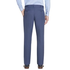 Van Heusen Men's Traveler Slim Fit Pant, Ash Navy, 32W X 30L