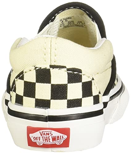 Vans Boys' Classic Slip-On (Toddler) - Black/White Checkerboard - 6 Toddler