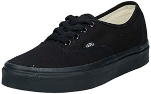vans – u authentic shoes in black/black, size: 13 d(m) us mens, color: black/black
