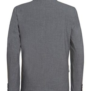 Van Heusen Boys' Big Flex Stretch Suit Jacket, Oxford Grey, 14
