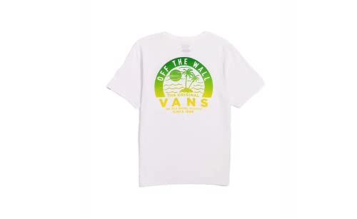 Vans Boys Old Skool Island (White) T-Shirt Size Large (12-14 Yrs)