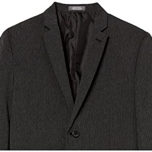 Van Heusen Boys' Big 2-Piece Formal Suit Set, Mini Black, 10 Husky