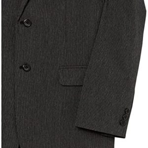 Van Heusen Boys' Big 2-Piece Formal Suit Set, Mini Black, 10 Husky