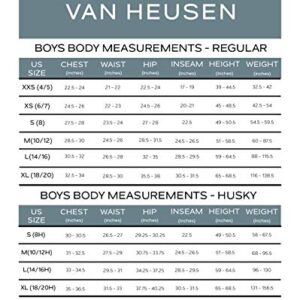 Van Heusen Boys' Big 2-Piece Formal Suit Set, Mini Black, 10 Husky