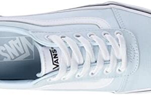 Vans Unisex Ward Canvas Low Platform Sneaker - Delicate Blue/White 8.5