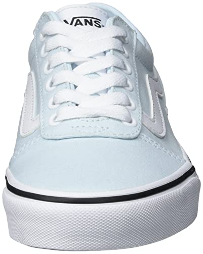 Vans Unisex Ward Canvas Low Platform Sneaker - Delicate Blue/White 8.5