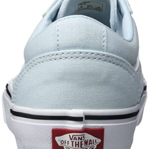 Vans Unisex Ward Canvas Low Platform Sneaker - Delicate Blue/White 8.5