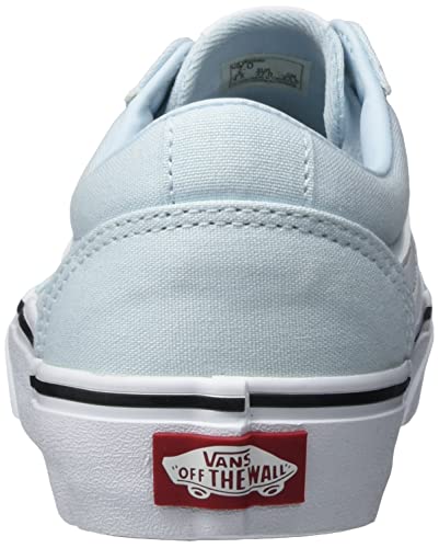 Vans Unisex Ward Canvas Low Platform Sneaker - Delicate Blue/White 8.5