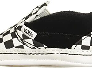 Vans Infant Checker Slip-On Black/True White Crib Size 4