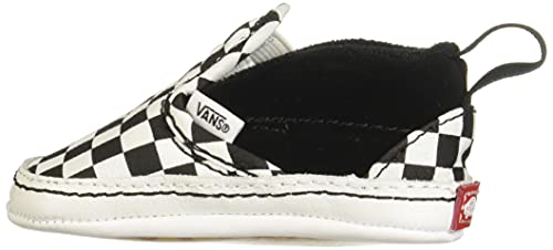 Vans Infant Checker Slip-On Black/True White Crib Size 4