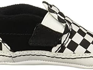 Vans Infant Checker Slip-On Black/True White Crib Size 4