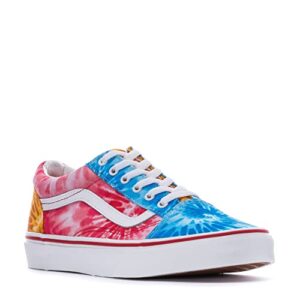 Vans Old Skool Youth (ABO) (TIE DYE Block) Multi/True White Size : 6