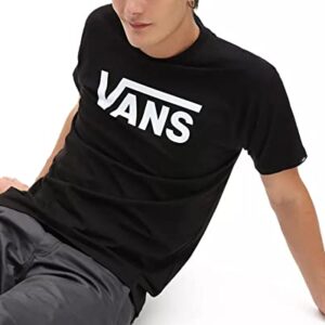 Vans Men's Classic Tee, Black/White, SM