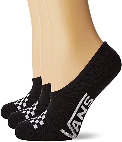 Vans Super No Show Socks - Women's and Girl's (Medium (6.5-10), Black)