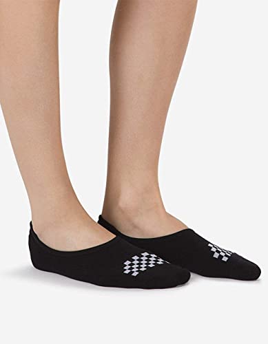 Vans Super No Show Socks - Women's and Girl's (Medium (6.5-10), Black)