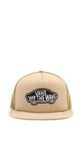 vans men’s snapback hat, (classic patch) taos taupe, one size