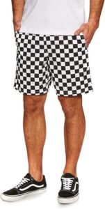 vans range shorts – men’s, checkerboard, medium, vn0a3w4v705-medium
