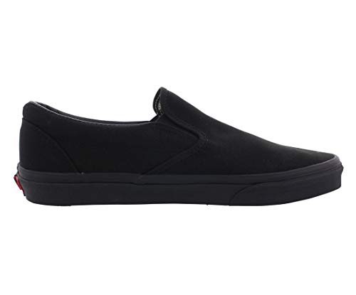 Vans Men's Classic Slip-ON Skate Shoes 9 (Black/Black)