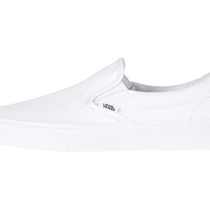 Vans, Classic Slip-On Sneakers (True White, 10.5 Men/12 Women)