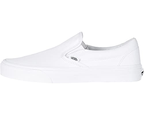 Vans, Classic Slip-On Sneakers (True White, 10.5 Men/12 Women)