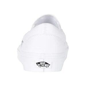 Vans, Classic Slip-On Sneakers (True White, 10.5 Men/12 Women)