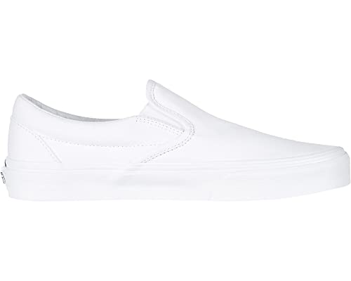 Vans, Classic Slip-On Sneakers (True White, 10.5 Men/12 Women)