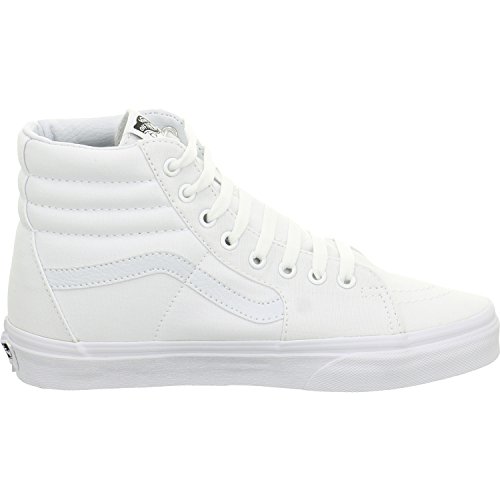 Vans Men's Sk-8 High Top Sneakers, True White, 8.5 Medium US