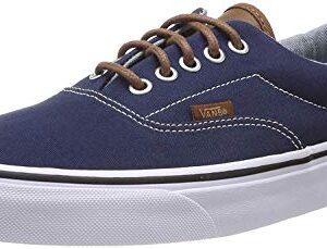 Vans Men's Low-Top Sneakers, Dress Blues/Acid Denim, 11.5 Women/10 Men