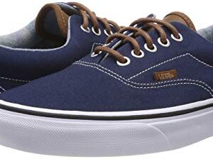 Vans Men's Low-Top Sneakers, Dress Blues/Acid Denim, 11.5 Women/10 Men