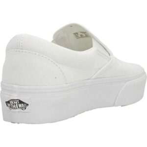 Vans Classic Slip-On Platform True White Men's 4, Women's 5.5