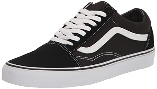 Vans Classic Old Skool Black White Womens Trainers Size 6.5 UK