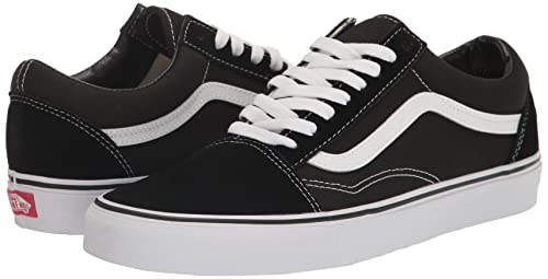 Vans Classic Old Skool Black White Womens Trainers Size 6.5 UK