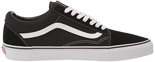 Vans Classic Old Skool Black White Womens Trainers Size 6.5 UK