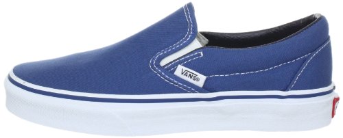 Vans Unisex Classic Slip-On(tm) Core Classics Navy Sneaker Men's 8.5, Women's 10 Medium