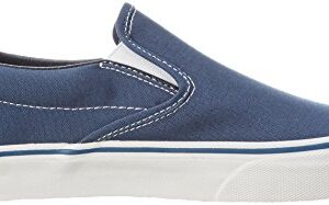 Vans Unisex Classic Slip-On(tm) Core Classics Navy Sneaker Men's 8.5, Women's 10 Medium