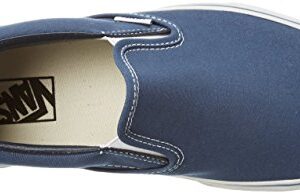 Vans Unisex Classic Slip-On(tm) Core Classics Navy Sneaker Men's 8.5, Women's 10 Medium