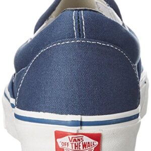 Vans Unisex Classic Slip-On(tm) Core Classics Navy Sneaker Men's 8.5, Women's 10 Medium