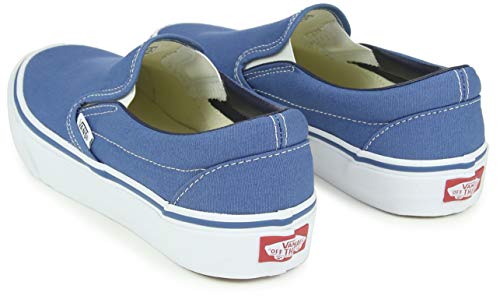 Vans Unisex Classic Slip-On(tm) Core Classics Navy Sneaker Men's 8.5, Women's 10 Medium