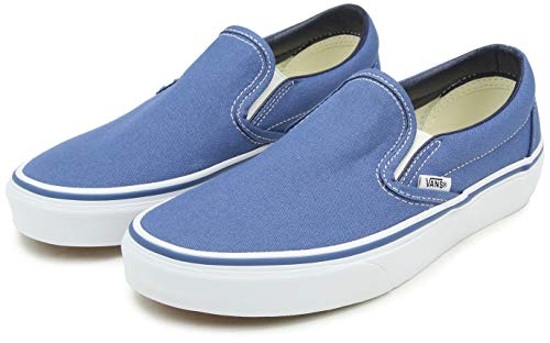 Vans Unisex Classic Slip-On(tm) Core Classics Navy Sneaker Men's 8.5, Women's 10 Medium