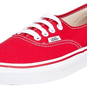 Vans Women's Authentic(tm) Core Classics, Red/White/Red, 7.5 Women/6 Men