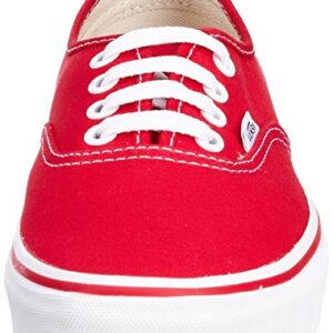 Vans Women's Authentic(tm) Core Classics, Red/White/Red, 7.5 Women/6 Men